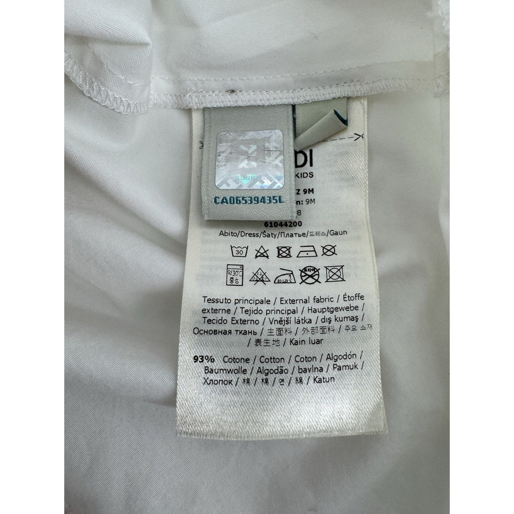 FENDI BABY DRESS Size 9M - Picture 13 of 16
